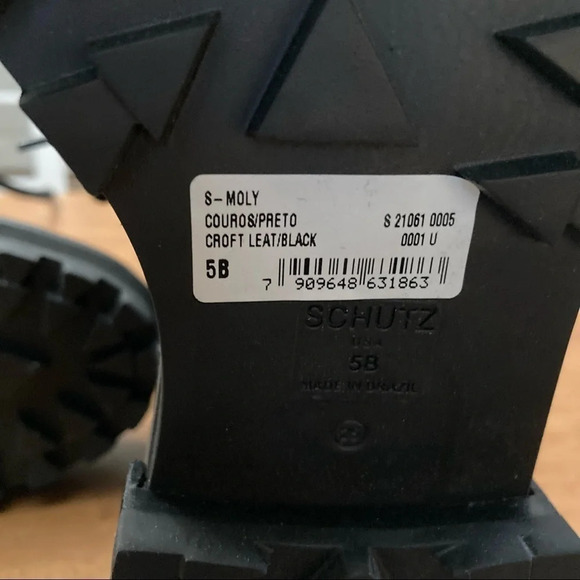 Schutz Moly Combat Boot  Sz: 5B - Picture 10 of 13